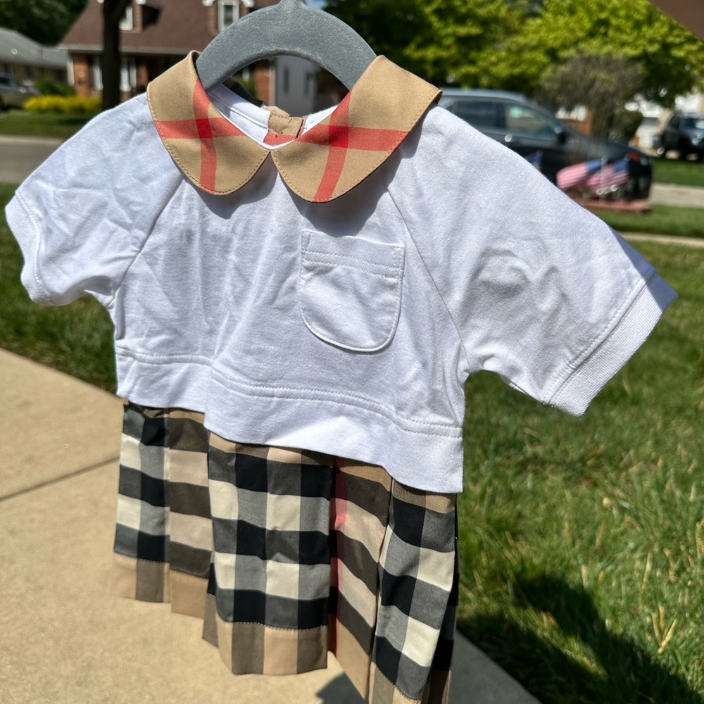 BABY GIRLS BURBERRY DRESS